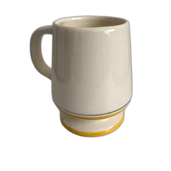 Vintage 70s Country Flowers Set of 4 Mugs - Made in Japan - Picture 3 of 4